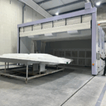 Телескопическая окрасочная камера